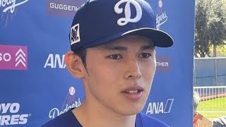 佐々木朗希が結婚を電撃発表し会見　大谷の反応は「最初は信じてくれなかった」…発表タイミングは「実戦が入ってくるのでその前に」