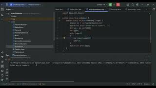 Mastering Reverse Number Algorithms in Java #JavaProgramming