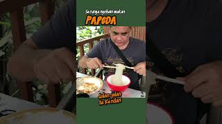 Serunya Nyobain Makan Papeda