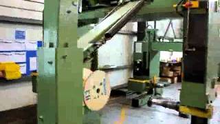 www.GauderOnline.com F.SHAW 120 mm Extrusion Line with 2 Skaltek Take-ups 2 m.avi