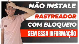 Rastreador veicular com bloqueio