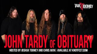 John Tardy (Obituary) on Opening for Trivium and Final Slayer Tour Memories | Talk Toomey