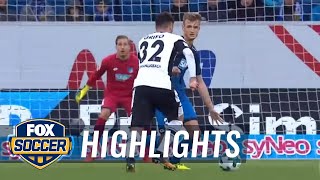1899 Hoffenheim vs. Monchengladbach | 2017-18 Bundesliga Highlights