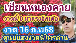 เซียนหนองคาย โทรด่วนศูนย์แฮง ปล่อยต่องวด เลข 0 มาอีกเด้อ ฟังให้จบ 16ก.พ68