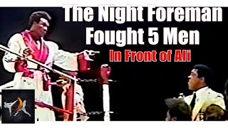 Fighting FIVE MEN IN ONE NIGHT!? - Joe Foreman's Bizarre Spectacle