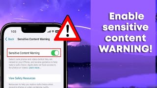 How To Enable Sensitive Content Warning On Your Android Ios