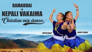 Ramaudai+Nepali Vakaima Christian Dance | Christian Mix song | By Hebron Youth