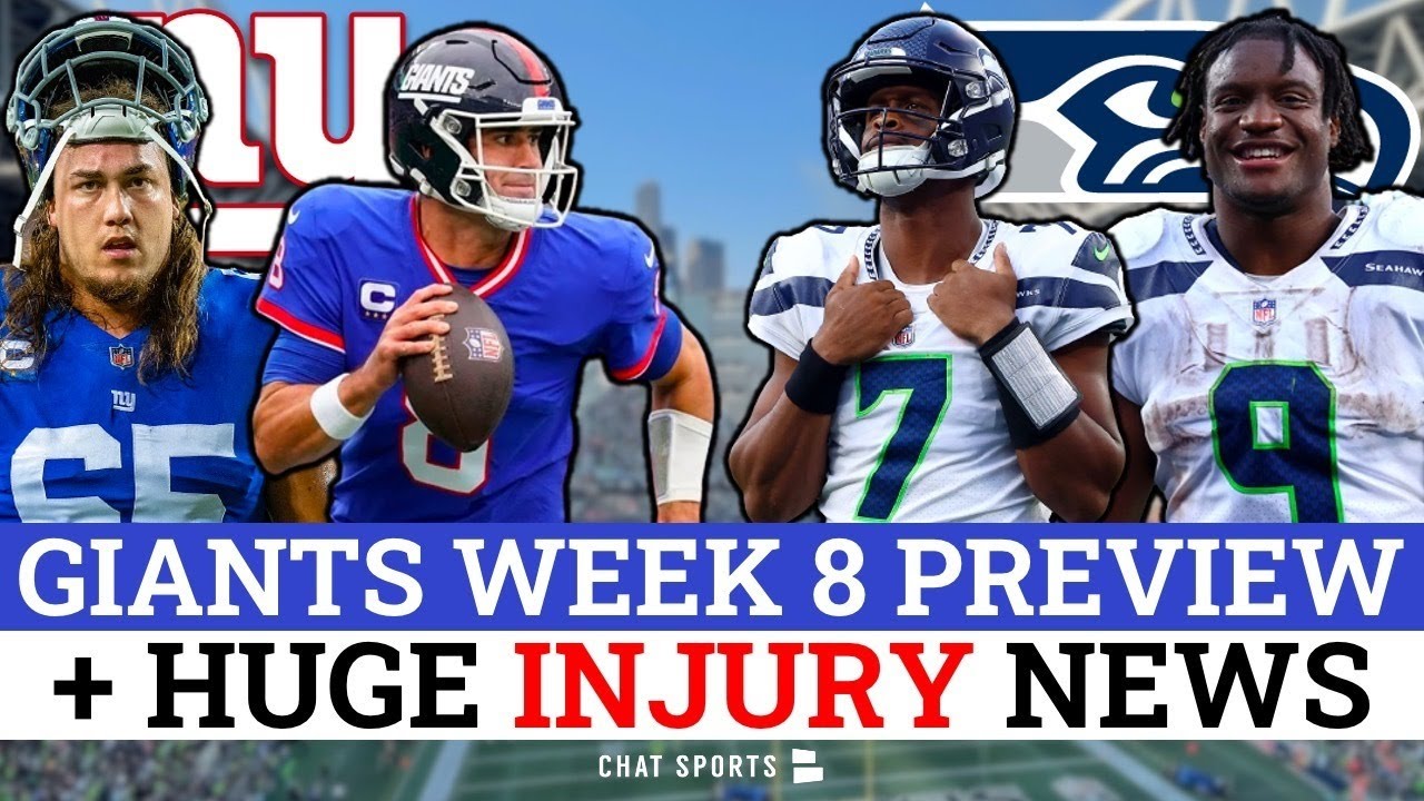 IMPACTFUL Giants Injury News Ft. Kadarius Toney, Nick Gates + Giants Vs ...