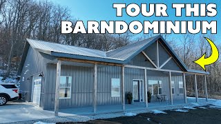 Tour This Barndominium | 1700 sq ft Ranch | The Remington
