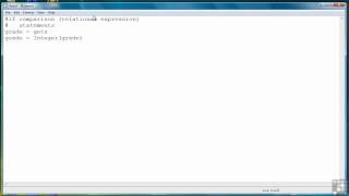 Infinite Skills: Ruby Programming 20 - Simple If Statement