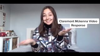 Claremont McKenna Video Response