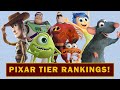 RANKING Pixar Movies | INSIDE OUT 2 Included