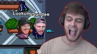 SSundee cries because Henwy is mad at him