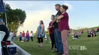 Vigil, search for answers after death of Fargo woman