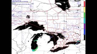 Great Lakes Waterspout Forecast - August 21-23 - International Centre for Waterspout Research