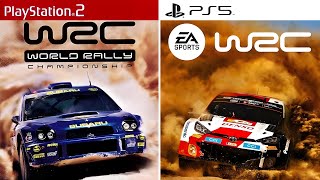 WRC PlayStation Evolution (2002-2023)