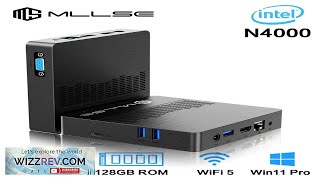 MLLSE Mini PC M2 Air Intel Gemini Lake N4000 Windows 11 6GB Review