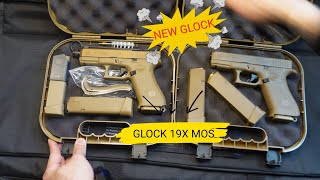 asmr NEW style GLOCK 19x MOS THREAD BARREL vs original Glock19x فتح صندوق جلوك