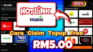 CEPAT CLAIM !! Topup Free RM5 Tak Perlu Buat Task | 2025