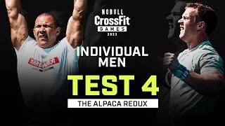 The Alpaca Redux — Men’s Test 4 — 2023 NOBULL CrossFit Games