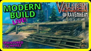 BEGIN A MODERN BUILD | Ravenheim (Valheim Let's Play)