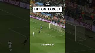 Ozil, target locked, world cup goal ⚽#shorts