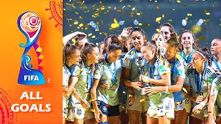 TODOS LOS GOLES ⚽​​ Copa Mundial Femenina Sub 17 2022 INDIA