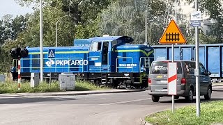 Lokomotywa #SM42-872 #PKP #CARGO z węglarkami w Gdyni 🛤️