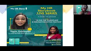 EI for the Workplace and Navigating Office Politics: My HR StoryBook Live by Lara Yeku