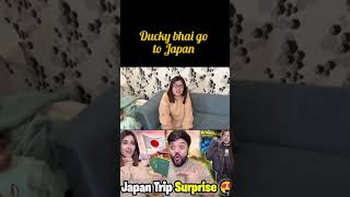 Ducky bhai go to Japan with Aroob for Trip,/ready to view Japan @DuckyBhai