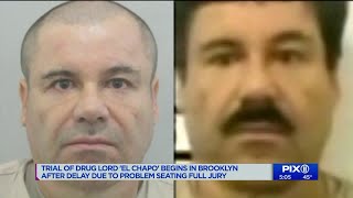 Trial of drug lord "El Chapo" begins in Brooklyn after delay due to problem seating full jury