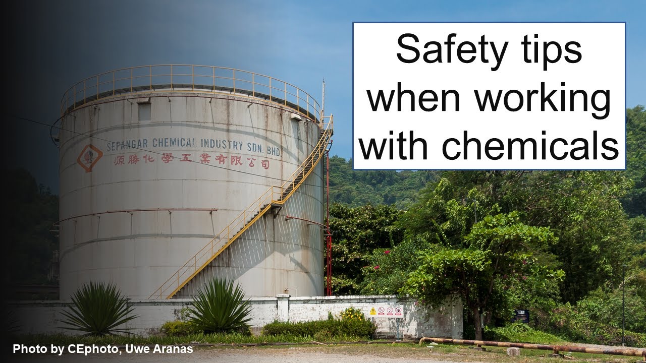 Stay Safe While Working With Chemicals Essential Tips Youtube