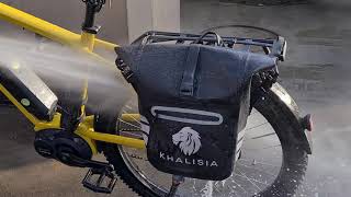 KHALISIA - Ist die Fahrradtasche wasserdicht?