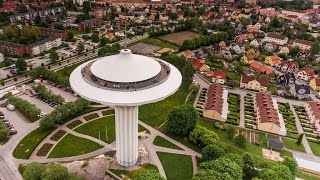 Svampen Örebro by drone in 4K