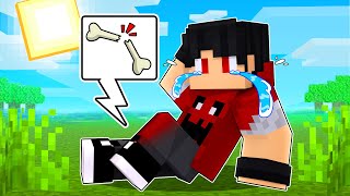 P3DRU QUEBROU a PERNA no Minecraft