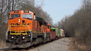 BNSF's Birmingham Subdivision in Mississippi (Part 1)