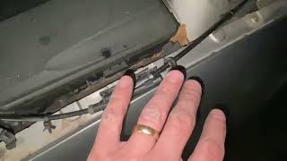 Saab 9-3 Hood Cable FIXED! And How To Open Hood Manually (FREE!)