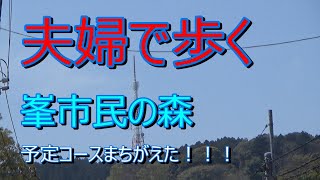 峯市民の森を歩いて見ました。