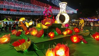 維多利亞公園展示大型中秋燈飾+黃大仙百年紀念廟會微縮影 2021 Mid-autumn Festival Lantern groups in Victoria Park+Miniature Arts