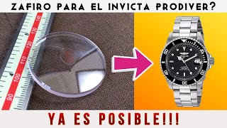 Cambio de cristal mineral a ZAFIRO para el INVICTA PRODIVER 8926OB!