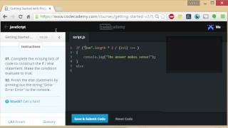 Codecademy getting started with programming 19