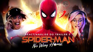 React Trailer 2 Homem-Aranha: Sem Volta Para Casa! (O MELHOR filme do HOMEM-ARANHA ?!)