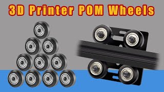 Ender 3 POM Wheels 3D Printer Pulley 625zz Bearings