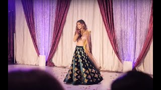 Best Indian/Pakistani Wedding Dance by Bride (Sangeet) * Surina & Raheem Nov 2018 *
