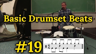 Drumset Basic Beats #19 - NEW SERIES!