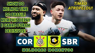 SHOW DE MEMPHIS DEPAY E GARRO | Corinthians x São Bernardo | Melhores Momentos | Paulistão 2025