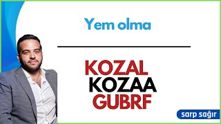 Hareket başladı mı? Tuzak mı? KOZAL KOZAA GUBRF