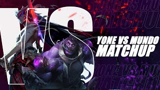 NO BS YONE GUIDES YONE VS DR. MUNDO - League of Legends