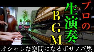 【生演奏BGM】聴けばオシャレな空間になる定番ボサノバ集 〜作業・勉強・リラックス・コーヒータイムに〜 プロの演奏を4Kでお楽しみください♪