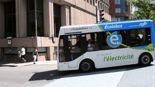 Quebec City Écolobus Electric Bus